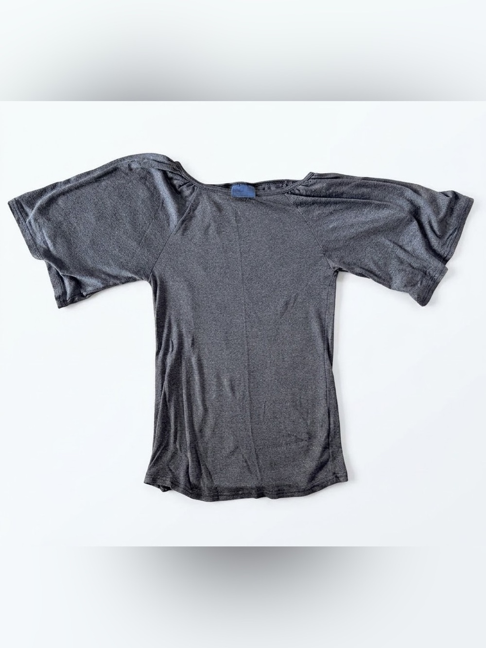 Michael Stars Women's Short-Sleeve Tee in Charcoal Gray